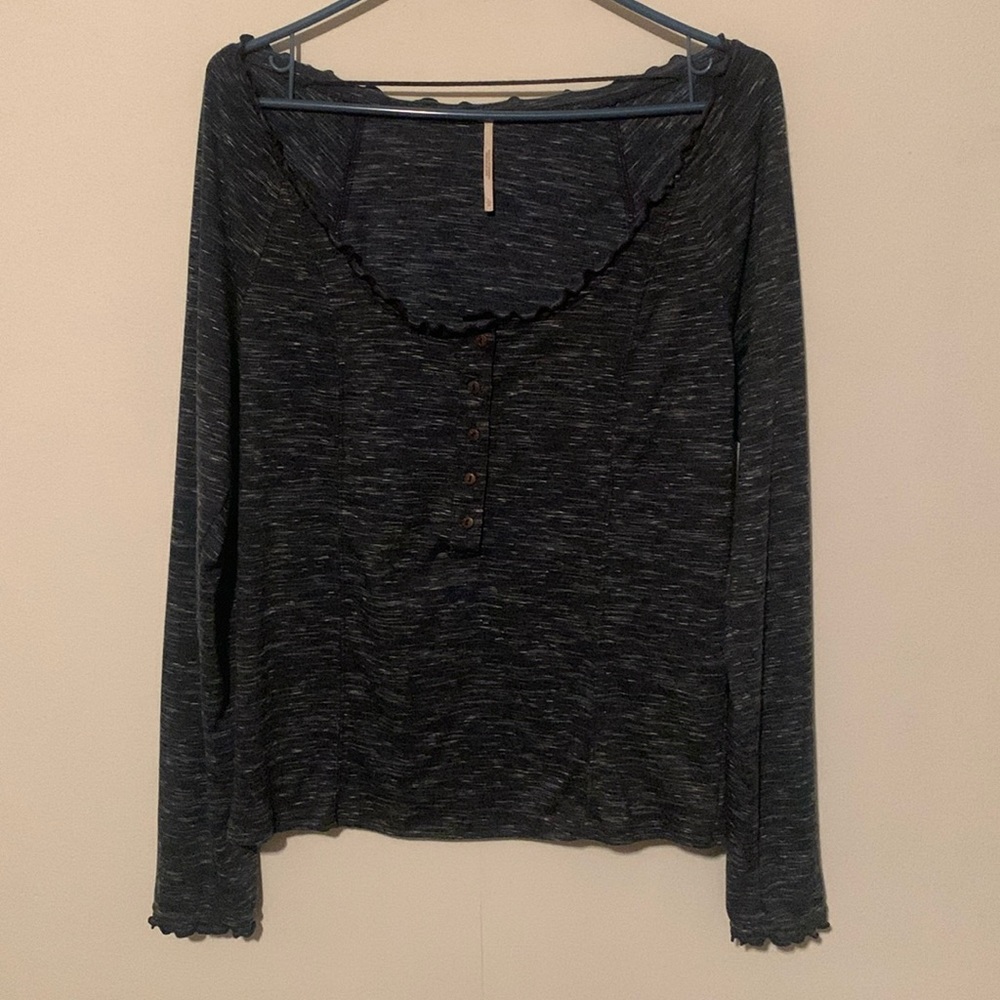 Free People Long Sleeve Blouse